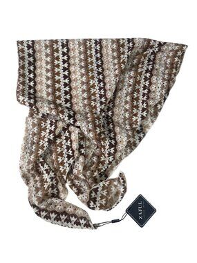 ZAFUL Sarong Lace Swim Coverup Wrap Skirt OS Brown Beige New